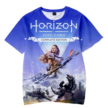 Horizon Sıfır Şafak T-shirt 3D Eşofman Kadın erkek Gömlek Yaz Kısa Kollu Streetwear 2020 Cosplay Oyunları Harajuku Giyim