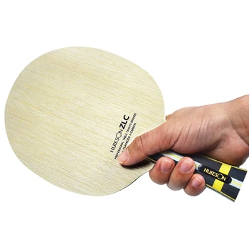 Huieson Profesyonel Masa Tenisi Eğitim Bıçak ZLC 5 Kontrplak 2 Kat ZL Karbon Fiber Masa Tenisi Blade için Masa Tenisi Raketi DIY