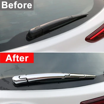 Hyundai Kona Encino 2017 2018 2019 ABS Araba Arka Bagaj pencere sileceği Kolu Bıçak Kapağı Trim Yerleşimi Memesi Garnitür Aksesuarları