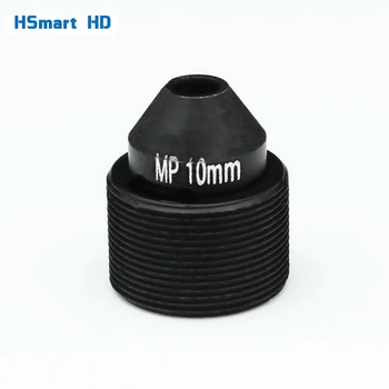 IP Güvenlik kamerası için HD 10mm CCTV lens M12 F1.6 arayüzü 1MP 1080p