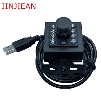 IR LED Gece Görüş cmos OV7725 Web CCTV Video mini kutusu usb endoskop kamera