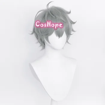 Izumi Sena Cosplay peruk Topluluk yıldız Cosplay kısa 33 cm gri peruk Cosplay Anime Cosplay peruk ısıya dayanıklı sentetik peruk