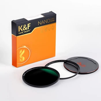 K & F Konsept Manyetik HD ND1000 Nano - X 49-82mm Kamera ND Filtre Çok Katmanlı Kaplamalar Lens Kapağı Nötr Yoğunluk Lens Filtresi