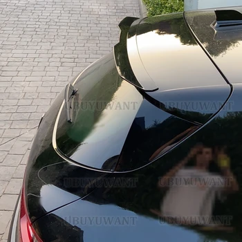 Karbon Bak Evrensel Arka Çatı Bagaj Kapağı Spoiler Kanatları Tuning Dekorasyon Şerit Siyah Odak Polo Koltuk MK golf Hatchback SUV