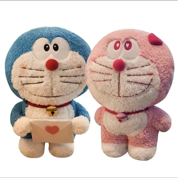Karikatür 45/60cm Sıcak Anime Stand By Me Doraemon peluş oyuncaklar Yumuşak Sevimli Kediler Bebek doldurulmuş hayvan Yastık Çocuklar Kızlar için Hediyeler