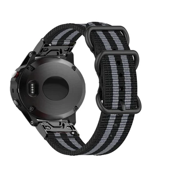 Kordonlu saat Garmin Fenix 6 6X Pro 5 5X Artı 3HR 7 7X Enduro 2 Naylon Hızlı Bırakma Smartwatch Kolaylık 26 22mm Bilek Bandı Kayışı