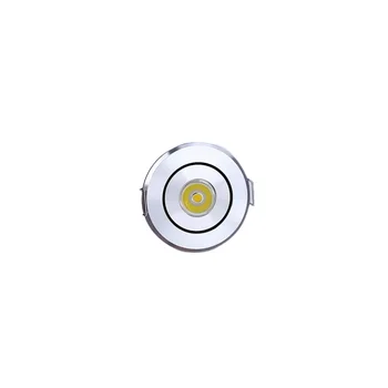 Kısılabilir LED 3W Mini tavan LED spot ışık LED aşağı ışık beyaz / siyah / gümüş / altın dolap Spot ışık