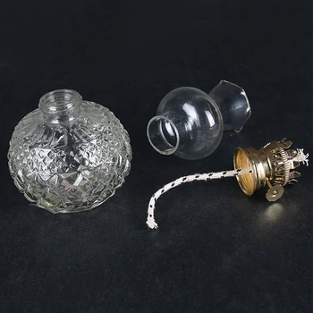 Lamba yağ yakıcı gazyağı parçaları Fitil Antika Fitilleri Tutucu Yanan Lampsaccessory Baca mum ışığı kavanoz