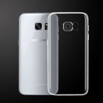 Marka Yeni Samsung Galaxy S7 Durumda Silikon S7 Kenar Durumda TPU Ultra Ince Tam Koruyucu telefon kılıfı Kapak Fundas SamsungS7