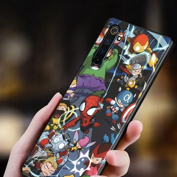 Marvel Karikatür Kahramanlar OPPO Reno6 5 4 Z F 4G 5G Bulmak X2 X3 Neo Lite Pro Artı Yumuşak TPU Silikon telefon kılıfı Coque