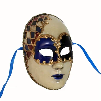 Maskeli Balo Maskesi Kadınlar / Erkekler için Müzikal Venedik Parti Maskesi Cadılar Bayramı / Düğün Mardi Gras Maskesi Tatil Parti Maskesi