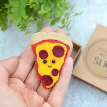 Mini Pizza Kibrit Kutusu Oyuncak Sevimli Karikatür Hayalet Pizza Cadılar Bayramı Şekil Festivali Hediyeler Hediye Dekorasyon Kutusu Kartı D3q2