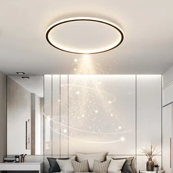 Modern LED yuvarlak tavan ışığı yatak odası Tavan Lambası iç mekan aydınlatması Mutfak oturma Odası ev dekor Armatürü Luminarie iskandinav lamba