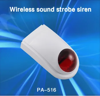 MULO Kablosuz Açık Ses Alarm Hareket Sensörü strobe Siren DC 12 V alarm ev sahibi olarak Ev Depo için PE516