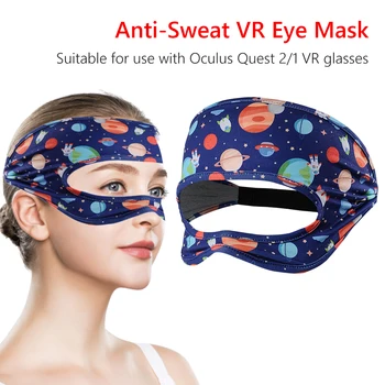 Nefes VR Gözlük Sızdıran Burun Elastik Bant Maskesi yüz kapatma Elastik Ayarlanabilir Ter Bandı Oculus Quest 2
