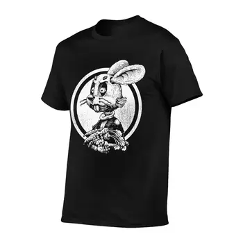 NU POGODİ T-Shirt Zombi İskelet TAVŞAN popüler kısa kollu t-shirt baskılı tişört Gömlek Komik Giysiler Adam Büyük Boy 4XL 5XL