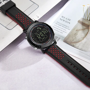 OHSEN Açık Spor akıllı saat Erkekler Ölçerlerin Bluetooth Çağrı hatırlatma Alarmı Su Geçirmez Smartwatch LED Dijital relogio masculino