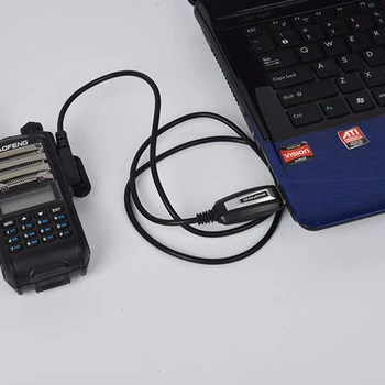 Orijinal BAOFENG Radyo USB programlama kablosu Taşınabilir İki Yönlü Telsiz Walkie Talkie UV-5R UV-5RE UV-5RA Artı UV-6R 888S UV82