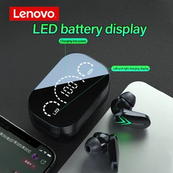 Orijinal Lenovo XT82 10 ADET kablosuz kulaklık Dokunmatik Kontrol Bluetooth Kulaklık Stereo HD Mic İle Konuşurken kablosuz Kulaklıklar