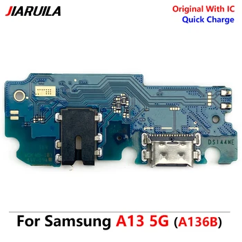 Orijinal USB Şarj Portu Bağlayıcı Flex Samsung A13 5G A136B şarj portu bağlayıcı kurulu Samsung A13 4G