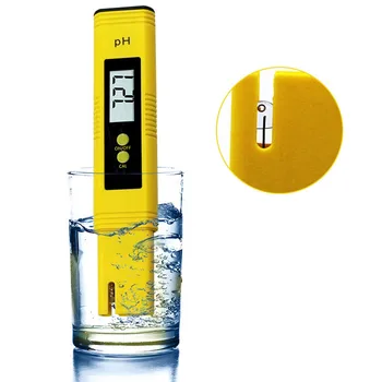 PH ölçer 0.01 PH Yüksek Hassasiyetli Su Kalitesi Test Cihazı 0-14 PH Ölçüm Aralığı, TDS Su Kalitesi Test Cihazı TDS ve EC LCD Su