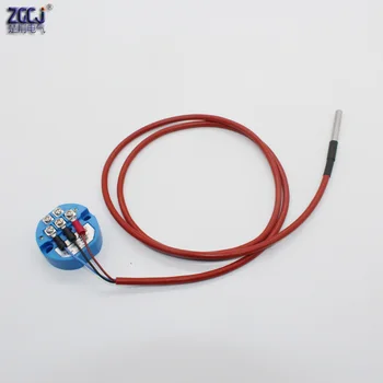 PT100 termal direnç sensörlü 0-100'C PT100 sıcaklık 4-20mA verici