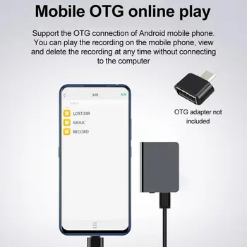 Q61 Dijital Ses Kaydedici Ses Gürültü Azaltma Taşınabilir Mini USB Kalem 8GB 16GB 32GB Mp3 Çalar Kayıt Dersler İçin