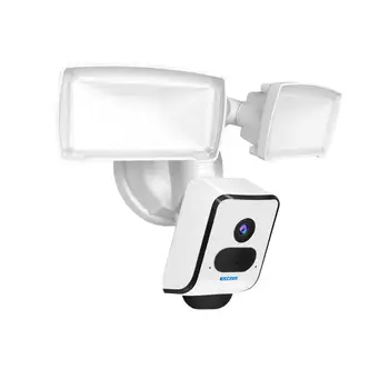 QF612 3MP 1296P Işıklandırmalı Açık Su geçirmez Kamera Garaj PİR Hareket Algılama Kablosuz WİFİ Sokak Lamba CCTV Kamera IP ESCAM