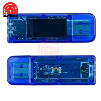 RD AT34 AT35 USB 3.0 renkli LCD Voltmetre ampermetre gerilim akım ölçer multimetre pil taşınabilir güç bankası USB Test Cihazı