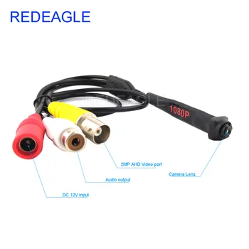 REDEAGLE HD 1080 P Renk AHD Güvenlik Kamera Mini Bullet CCTV Video Gözetim Kamera için 2MP AHD DVR Sistemi
