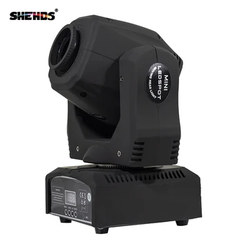 SHEHDS 6 Adet Spot 60W LED hareketli kafa ışık Gobos İle Yüksek Parlaklık DMX512 DMX 9/11 Kanallar Profesyonel Led sahne ışığı