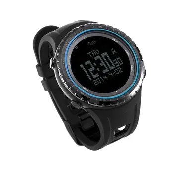 SUNROAD erkek Dijital Spor akıllı Saatler - 5ATM Su Geçirmez Altimetre Barometre Pedometre Hava Tahmini Koşu Reloj Hombre