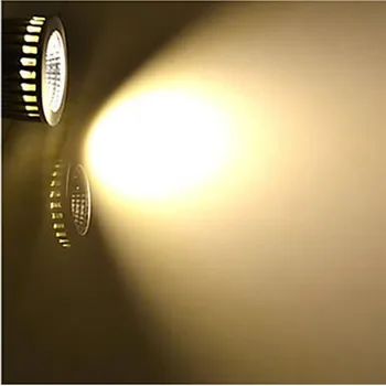 Süper Parlak COB MR16 LED Spot Ampul 6/9/12W Led Lamba AC / DC12V Sıcak / Soğuk Beyaz Enerji tasarrufu led Aşağı İşık Lampada 10 adet