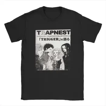 Trapnest Bant Osaki Nana T-Shirt Erkekler ıçin Yenilik Pamuk Tee Gömlek O Boyun Kısa Kollu T Shirt baskılı giysiler
