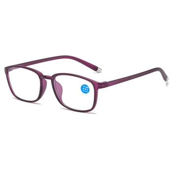 Ultra hafif Anti-mavi ışık Uzak ve Yakın Retro okuma gözlüğü Erkekler ve Kadınlar için Anti-yorgunluk okuma gözlüğü