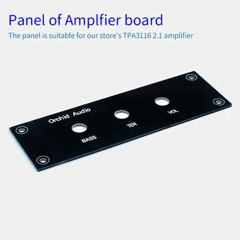 UNISIAN Paneli TPA3116 2.1 Amplifikatör Hattı genişletilmiş potansiyometre Sabit şasi paneli sadece mağazamızın amplifikatörler kurulu