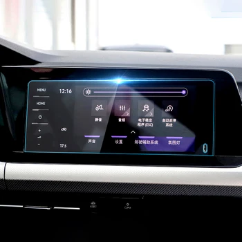 Volkswagen VW Golf 8 için MK8 2020 2021 2022 Araba GPS Navigasyon Filmi LCD Ekran Dokunmatik Temperli Cam koruyucu film Aksesuarları