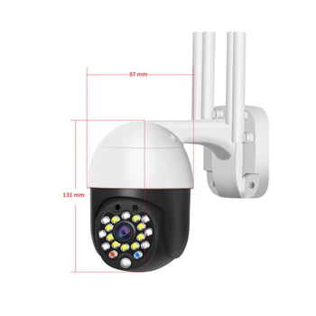 YCC365 Plus Açık Kablosuz IP Kamera 1080P CCTV su Geçirmez Hızlı Dome Ev Güvenlik Kamera İki Yol Ses WİFİ