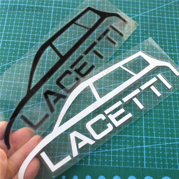 Yeni Araba Vinil Modeli Spor Sticker Moda Yansıtıcı Cam Kapı Çıkartması Styling dekorasyon aksesuarları chevrolet lacetti İçin