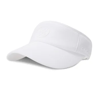 Yeni golf şapka bayanlar Kore siyah ve beyaz haki güneş şapkası boş silindir şapka güneş şapkası hiçbir silindir şapka,Açık spor rahat moda şapka