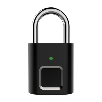 YENİ Anahtarsız Güvenli Cerradura Inteligente Anti-hırsızlık Akıllı Candado Huella Parmak İzi Elektronik Asma Kilit dijital Kapı Kilidi L34
