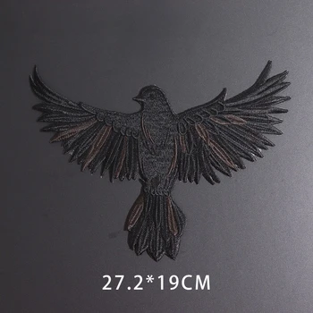 Zarif Hayvan Barış kuş Nakış güvercin Yama toptan Giysi Dikmek Aplike DIY Giyim Aksesuar Yama