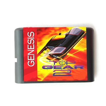 Üst Dişli II 16 bit Sega MD Oyun Kartı Mega Sürücü Genesis ABD Versiyonu